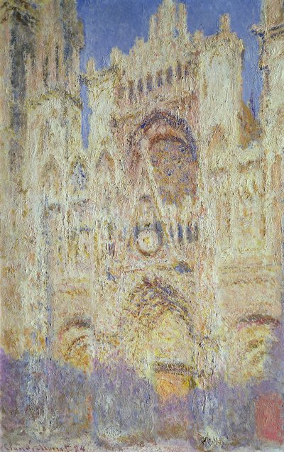 Cathédrale de Rouen au coucher du soleil, 1894 - Claude Monet